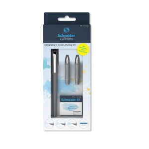 Set Caligrafie Schneider Callissima, 3 Stiluri de Penita, Culoare Kiesel