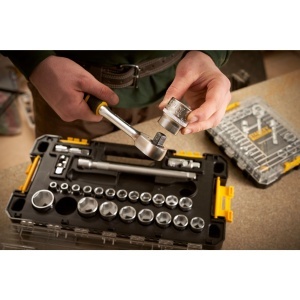 Set chei cu tuburi Stanley Fatmax 26 piese, compatibil cu sistem Pro-Stack, cutie transparenta - Img 6