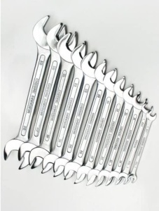 Set chei fixe Bruder Mannesmann M 110-12 6-32 mm otel crom-vanadiu 12 piese - Img 3