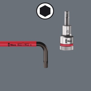 Set chei hexagonale Wera 05073593001, 9 piese, multicolor, BlackLaser - Img 8