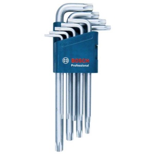 Set chei imbus Torx Bosch Professional 9 piese otel S2 10-50 mm