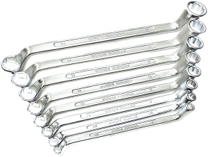 Set chei inelare Bruder Mannesmann M 140-08 8-22 mm otel crom-vanadiu 8 piese