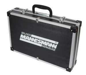 Set chei tubulare Bruder Mannesmann 232 piese M98432 otel crom-vanadiu in geanta aluminiu - Img 4