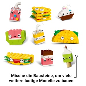 Set Constructie LEGO Classic Kreativ Snack Bauspa 11039, 150 piese, pentru copii 4 - Img 4