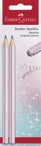 Set creioane Faber-Castell 111683 - 2 Jumbo, culori metallic, ocean, violet, rose - Img 4