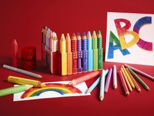 Set Creion Colorat Faber-Castell Colour Grip, 12 Bucati, Ergonomic, Bruchsicher - Img 3
