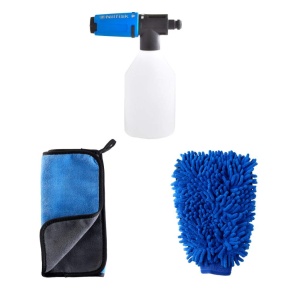 Set Curatare Auto Nilfisk - Manusa, Prosop Microfibra, Pulverizator Spuma