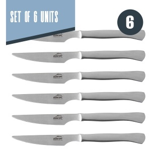 Set cutite inox Lacor 38242 6 piese lama neteda maner ergonomic 22 cm - Img 5