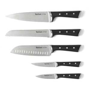 Set Cutite Tefal K232S5, 5 Piese, Cutite din Otel Inoxidabil, Bloc din Lemn - Img 2