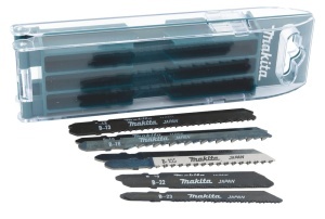 Set de 10 Lama de Fierastrau Makita B-44410 pentru Lemn si Metal cu Cutie de Depozitare