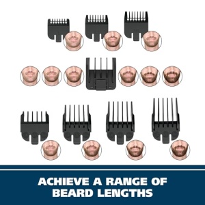 Set de aparat de tuns barba fara fir Wahl Groomsman pentru barba, parul nasului, detalii usoare si ingrijire corporala usoara cu aparat de tuns nasul suplimentar umed/uscat - Img 5