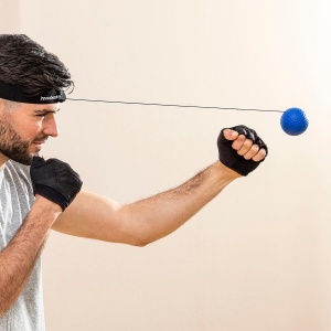 Set de Bile de Antrenament si Reflex InnovaGoods Balxing, Multicolor, Ideal pentru Sport