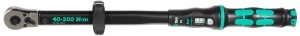 Set de chei dinamometrice Wera Click-Torque C 3, 11 piese, 40-200 Nm - Img 2