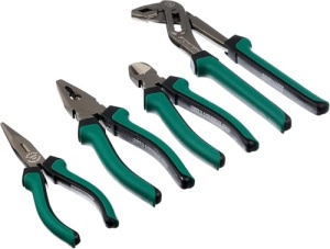 Set de clesti Bruder Mannesmann M10997 4 piese otel de inalta calitate manere ergonomice - Img 2