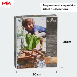 Set de Constructie Barcuta din Cortx HABA Terra Kids, Usor si Rezistent, 6 Ani - Img 4