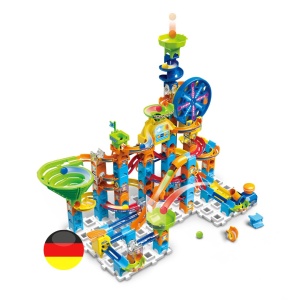 Set de Constructie cu Bile VTech Marble Rush XL100 - 135 Piese, Modul Electronic, 10 Bile