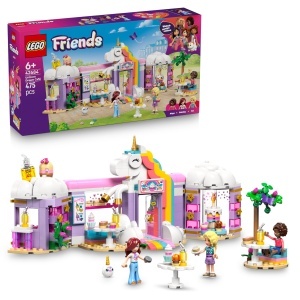Set de constructie LEGO Friends Einhorn-Traumcafe 42684, 475 piese, tematica unicorn