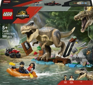 Set de Constructie LEGO Jurassic World 76975 - T.Rex Mobil, 199 piese