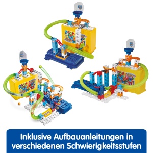 Set de Constructie VTech Marble Rush M400 cu 65 Piese si 5 MarBalls - Img 2