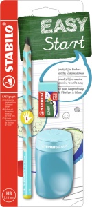 Set de creioane STABILO EASYgraph pentru stangaci, ergonomic, 3 duritati