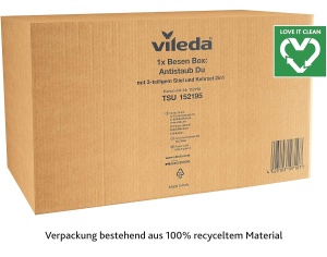 Set de curatenie Vileda DuActiva, 3 piese, 2in1, anti-praf, eco-friendly - Img 6