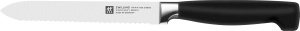 Set de cutite ZWILLING Vier Sterne cu bloc autoascutitor, 7 piese, negru - Img 11