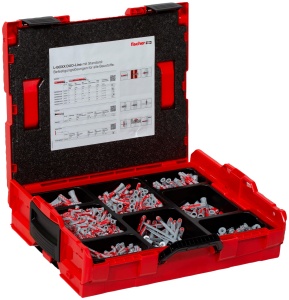 Set de dibluri fischer L-Boxx 102 DuoLine, 833 piese, 6-10 mm diametru - Img 4