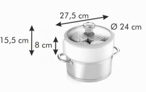 Set de Einkoching Tescoma cu termometru, universal pentru oale de 24 cm - Img 10