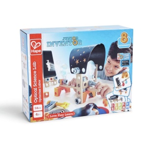 Set de experimente Hape Junior Inventor Optisches Labor 8 experimente educativ - Img 5