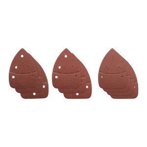 Set de foi de slefuire Ryobi SCS10A, 10 piese, 100mm x 140mm, granulatii 6080120