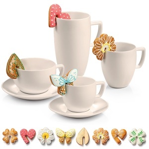 Set de forme pentru biscuiti Tescoma DELICIA, 5 piese, motive naturale - Img 3