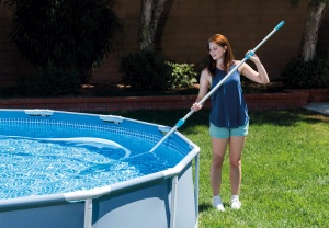 Set de intretinere pentru piscina Intex Deluxe, 5 piese, 279 cm, multicolor - Img 9