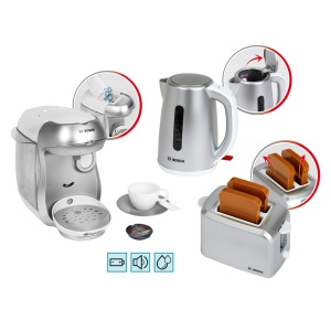 Set de joaca Bosch pentru micii bucatari, inclusiv aparat de cafea si toaster - Img 2