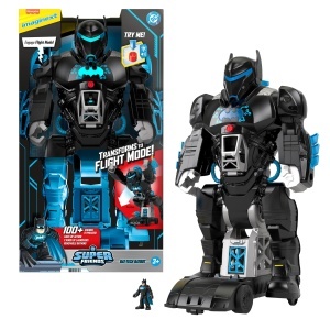 Set de joaca Fisher-Price Imaginext DC Super Prieteni Bat-Tech Batbot, 2-in-1, cu lumini si sunete - Img 6