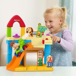 Set de Joaca Fisher-Price Little People - Camera lui Andy, cu Figurina Woody si Masinuta RC - Img 2