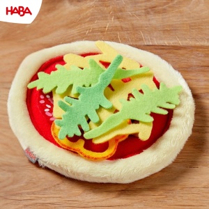 Set de joaca HABA Pizza 2 Pizzabaze, 12 ingrediente, accesorii pentru copii de la 3 ani - Img 5