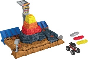 Set de Joaca Hot Wheels Monster Trucks Arena Smashers Bone Shaker, 164, 3 Masini