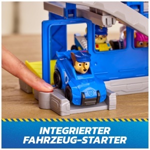 Set de Joaca PAW PATROL Quartier de Salvare cu 3 Figurine si Masina, 30 cm - Img 4