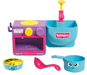 Set de joaca pentru baie Toomies Bubble Bake, 2 in 1, pentru copii de la 18 luni - Img 4