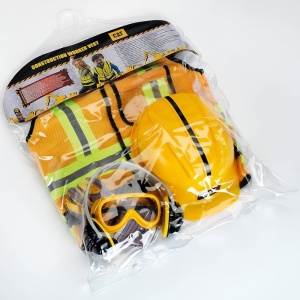 Set de Joaca pentru Constructie Theo Klein 3224 cu Vesta, Casca, Manusi si Ochelari - Img 6