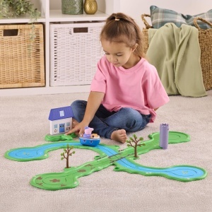 Set de Joaca Peppa Pig cu Barca Bobbing Along, 2 Vehicule, Sunete Interactive - Img 5