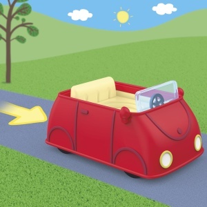 Set de Joaca Peppa Pig F94235L1 cu 3 Vehicule si 5 Figurine pentru Copii - Img 4