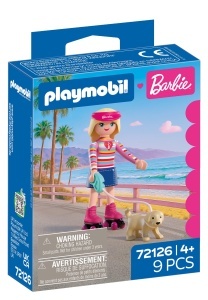 Set de joaca PLAYMOBIL Barbie Malibu cu papusa si catelus, role si sneakers - Img 7