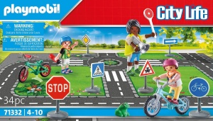 Set de Joaca PLAYMOBIL City Life 71332 - Parcurs cu Biciclete, 34 Piese, pentru Copii de la 4 Ani - Img 5