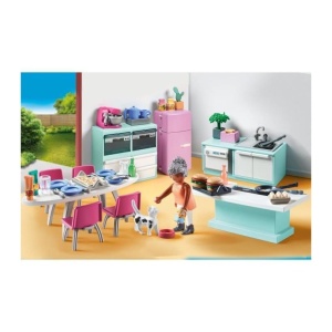 Set de joaca PLAYMOBIL MyLife 71608 - Bucatarie complet echipata, 105 piese, pentru copii de la 4 ani - Img 2