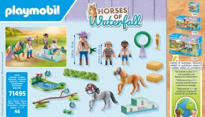 Set de Joaca PLAYMOBIL Turneu de Ponei 71495, 4 ani, cu accesorii - Img 7