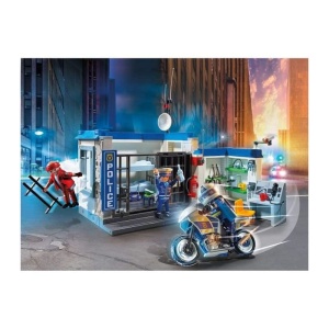 Set de Joaca Politie PLAYMOBIL 70568 - Evadare din Inchisoare, 161 piese, pentru copii 4-10 ani - Img 2