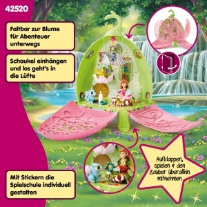 Set de Joaca Schleich BAYALA Marweens Tierkindergarten 19 piese, cu Elfa si Animalute - Img 3