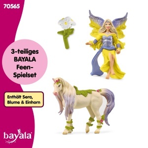 Set de Joaca Schleich BAYALA Sera cu Unicorn Floral, 3 Piese, pentru Copii de la 5 Ani - Img 5