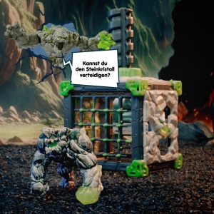 Set de Joaca Schleich Eldrador Battle Cave Steinschlager 42734, 28 Piese, pentru 6 Ani - Img 2